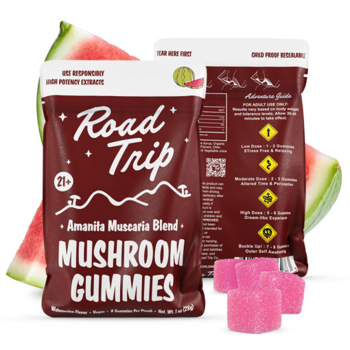 Road Trip Mushroom Gummies desert blend